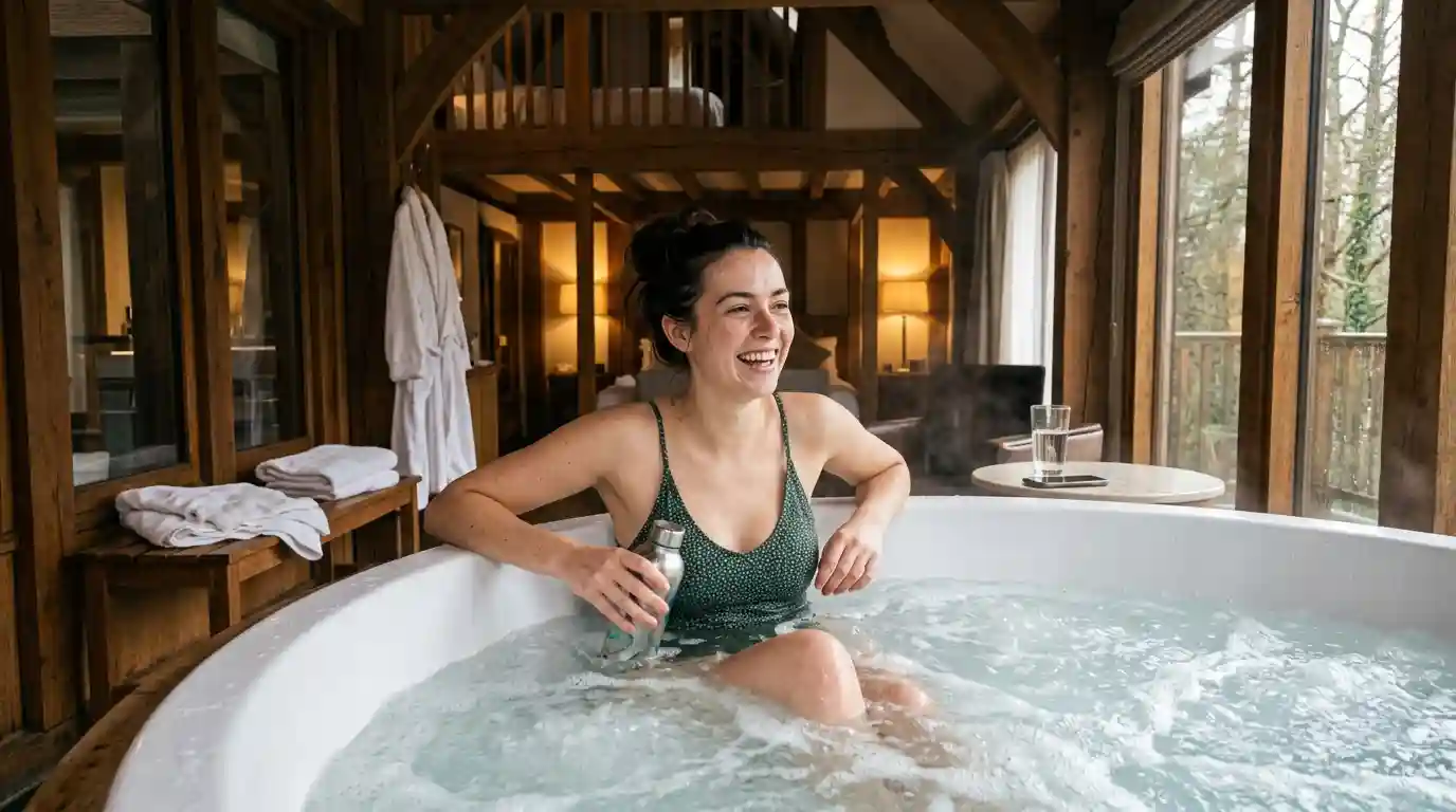 Coppid Beech Hotel Bracknell Whirlpool Suite hot tub Berkshire