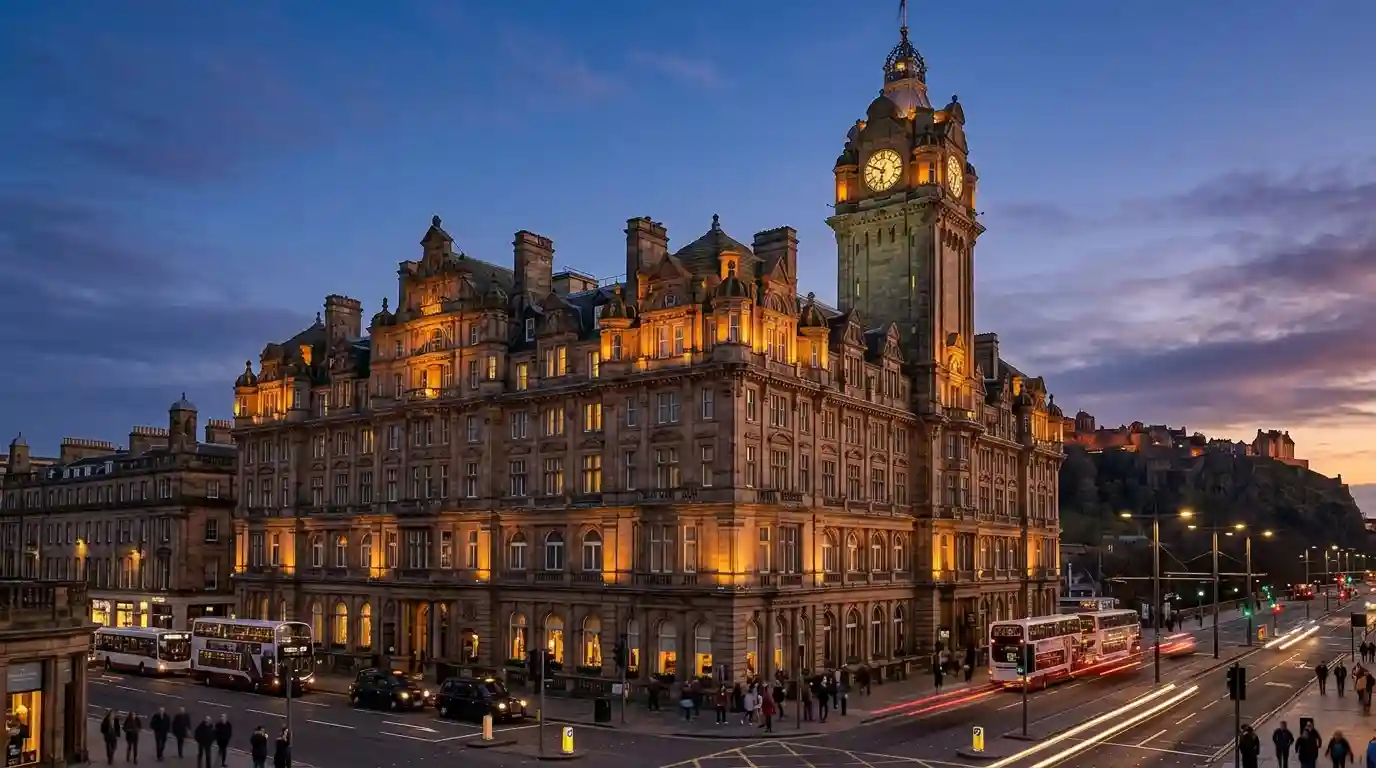 The Balmoral Edinburgh small dog friendly luxury hotel
