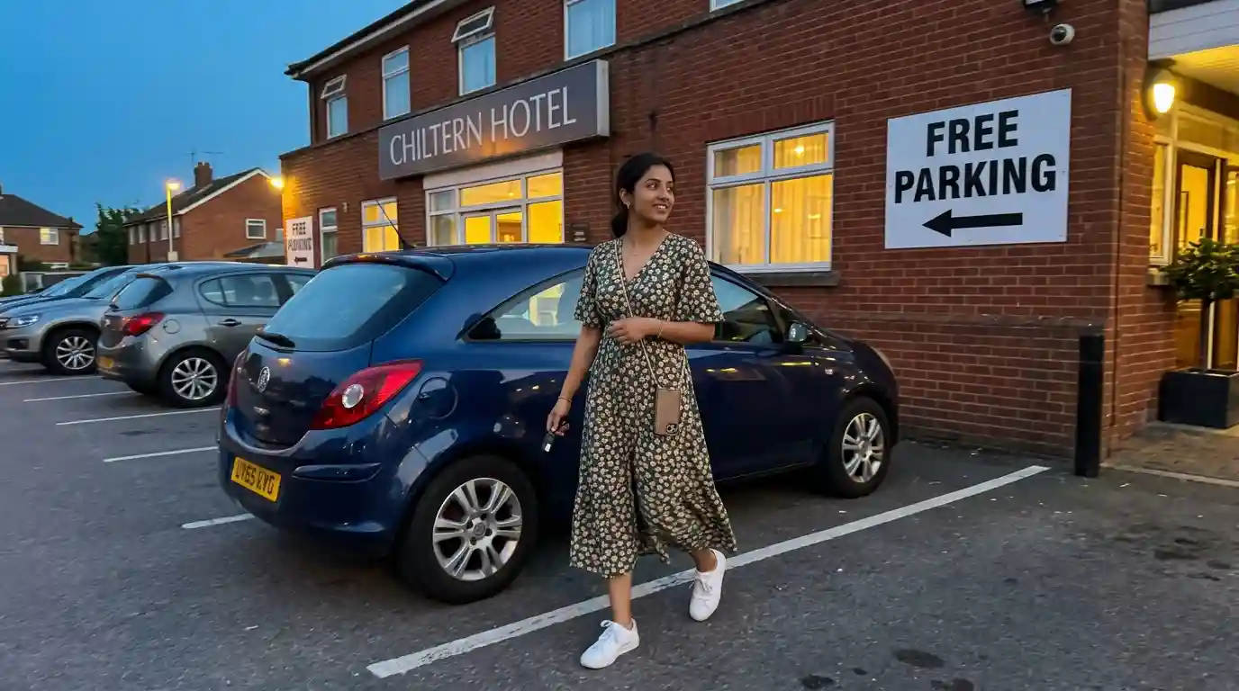Chiltern Hotel Luton free parking hotel overnight