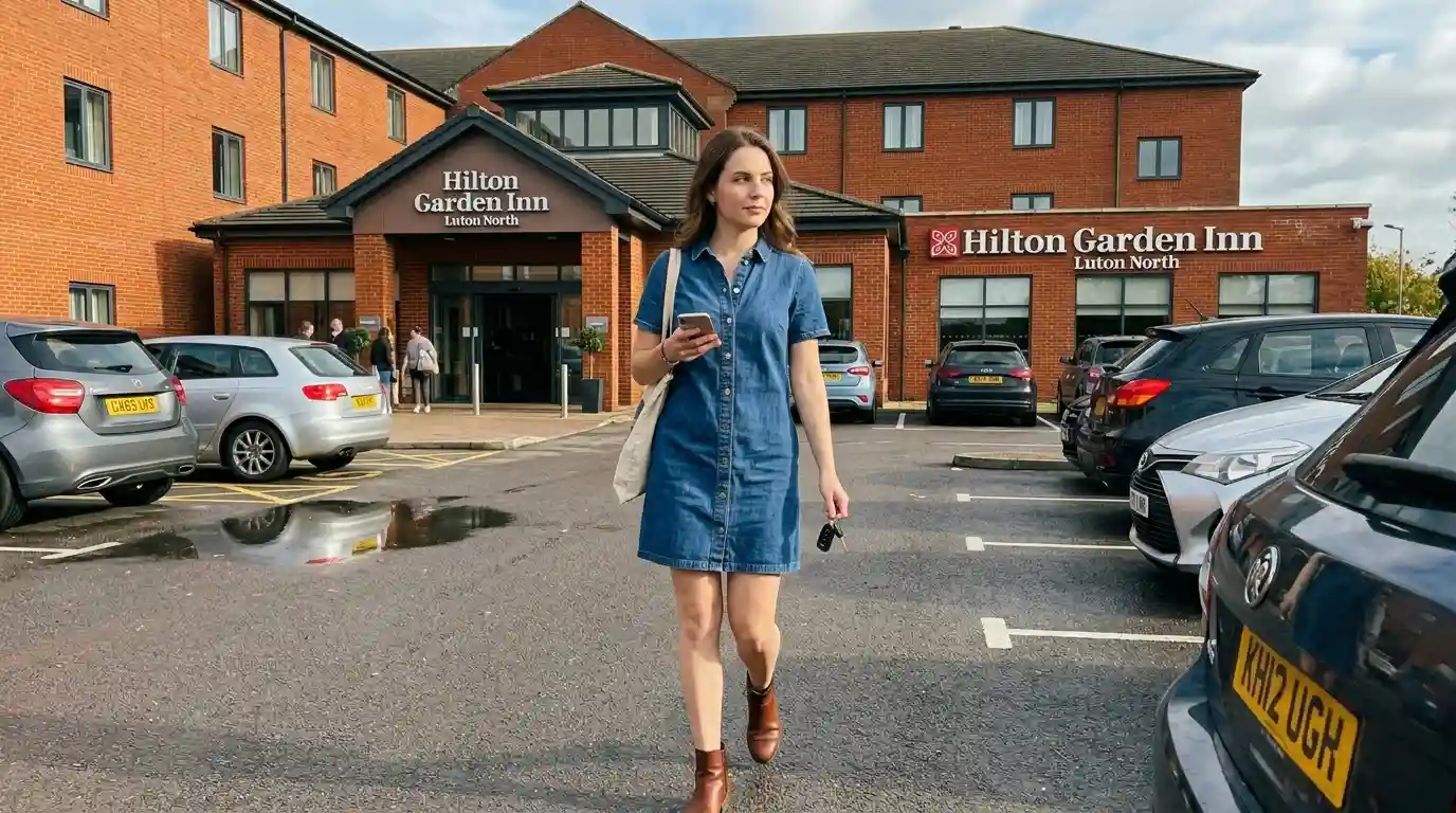 Hilton Garden Inn Luton North mid-range hotel parking