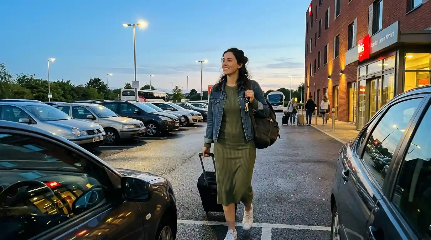 ibis Luton Airport budget hotel parking overnight stay