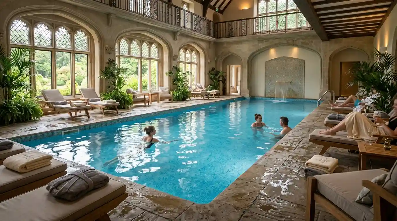 Alexander House Utopia Spa indoor pool weekend retreat
