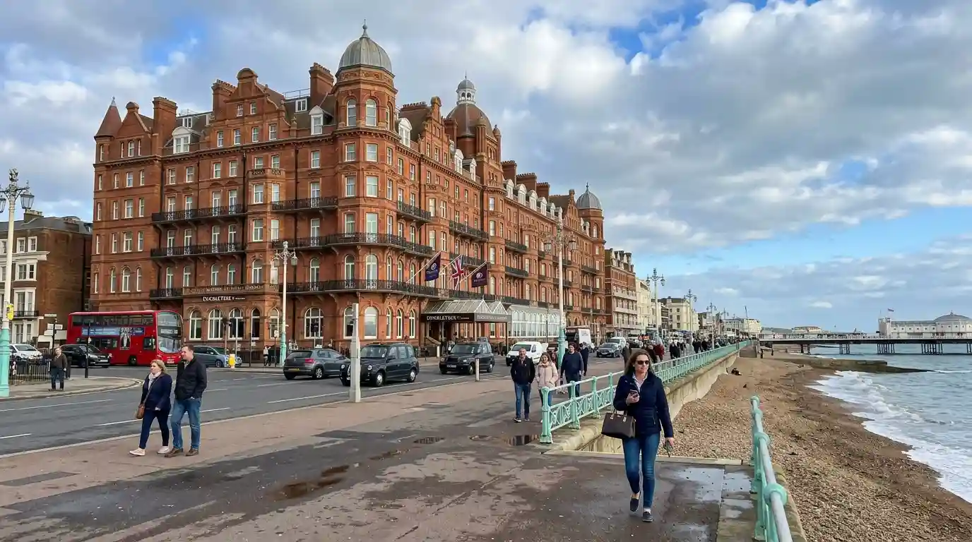 DoubleTree Hilton Brighton Metropole indoor pool seafront