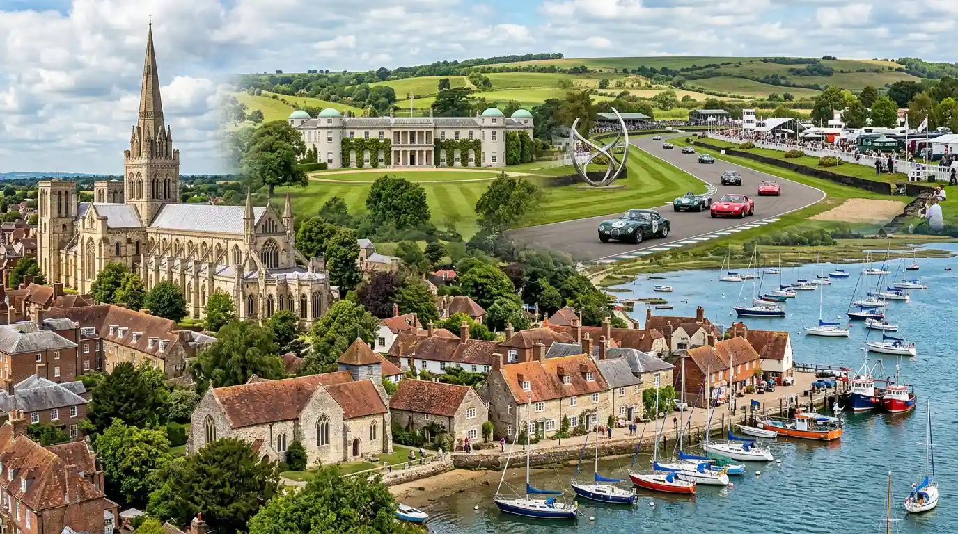 Best places to stay in Chichester West Sussex 2026 Goodwood cathedral coast