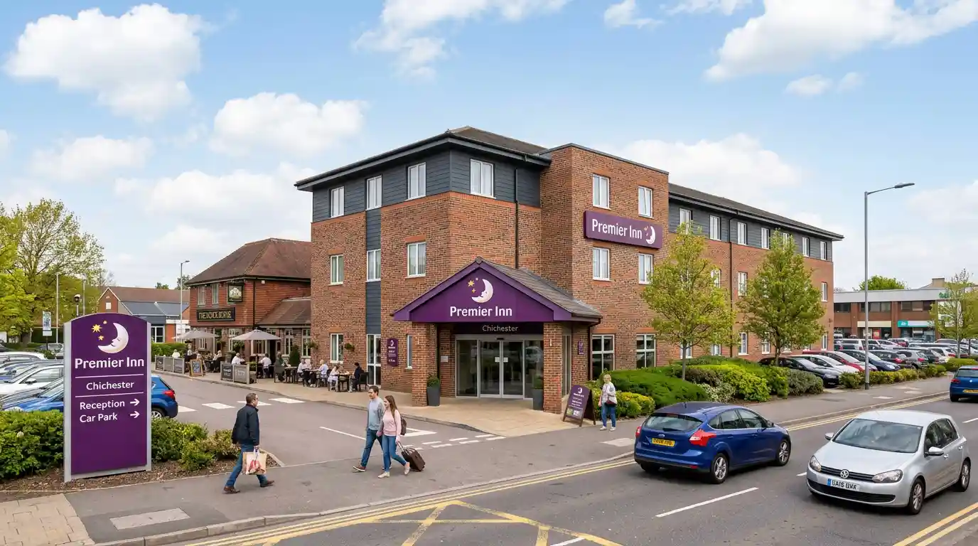 Premier Inn Chichester family budget hotel 2026