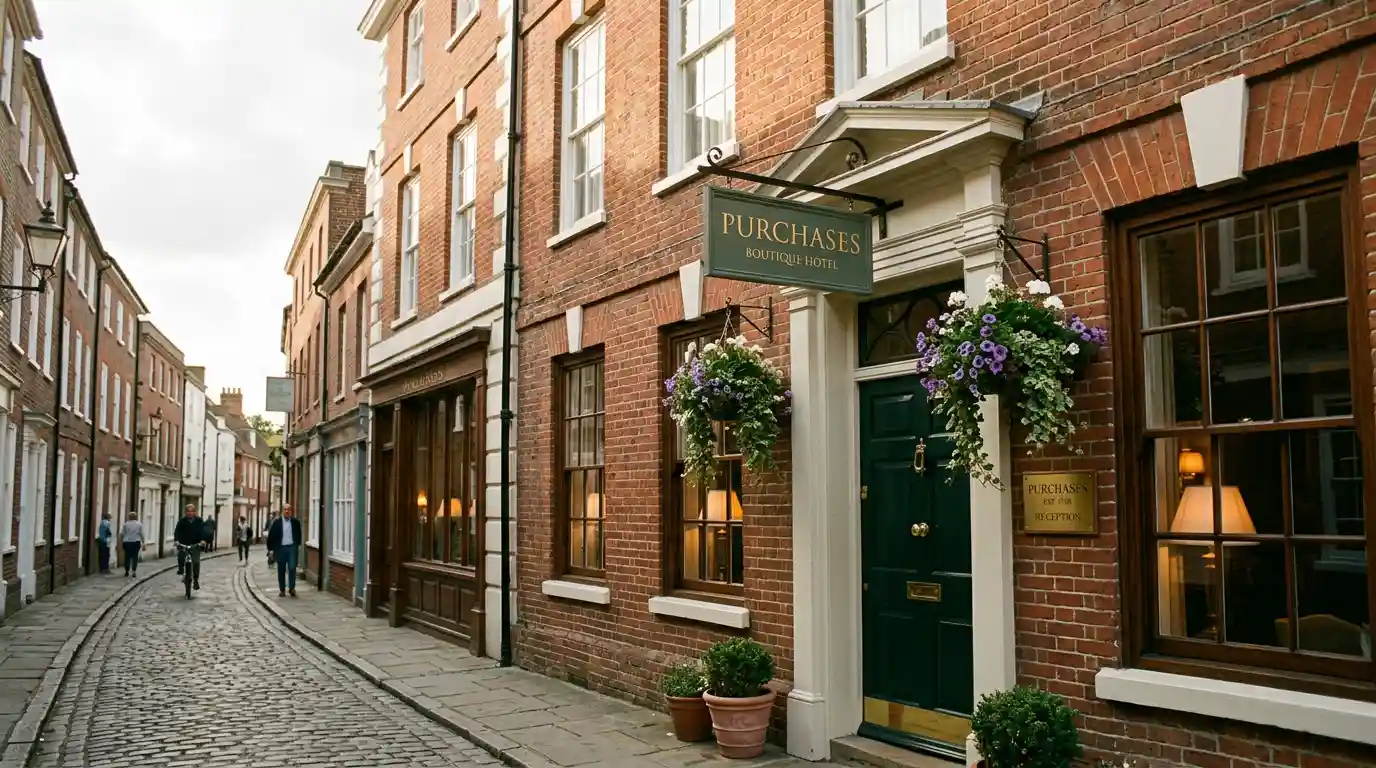 Purchases boutique hotel Chichester city centre 2026