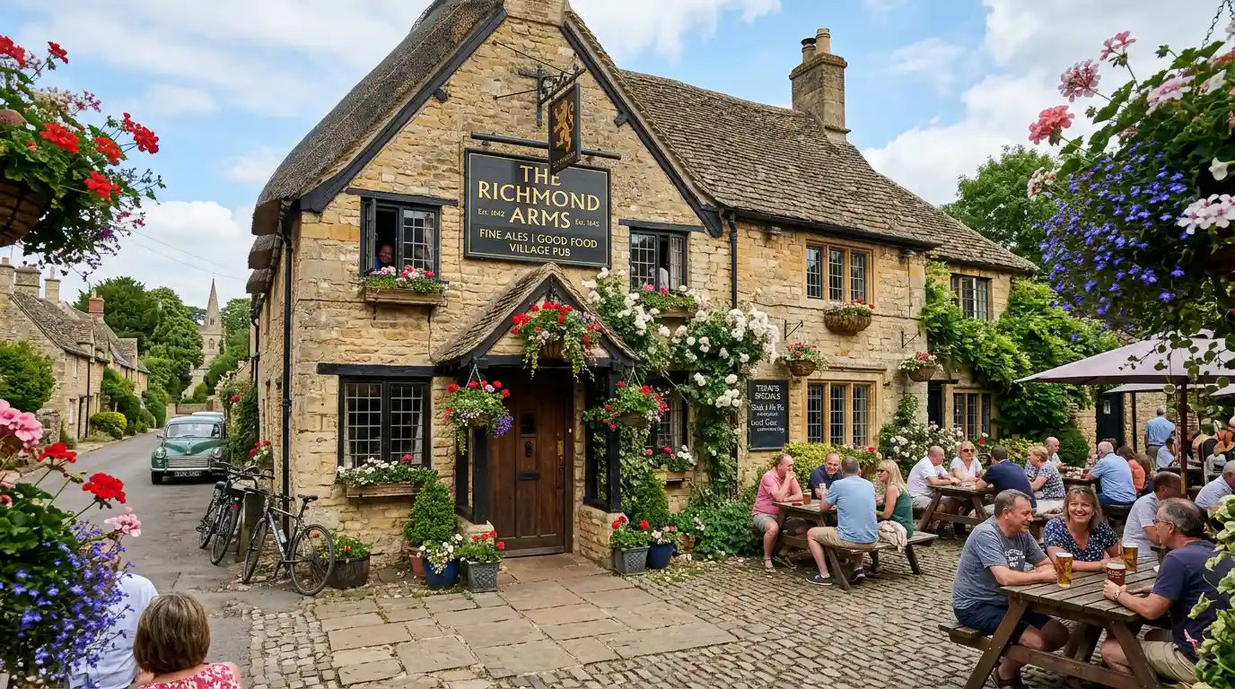 Richmond Arms West Ashling pub with rooms near Chichester 2026