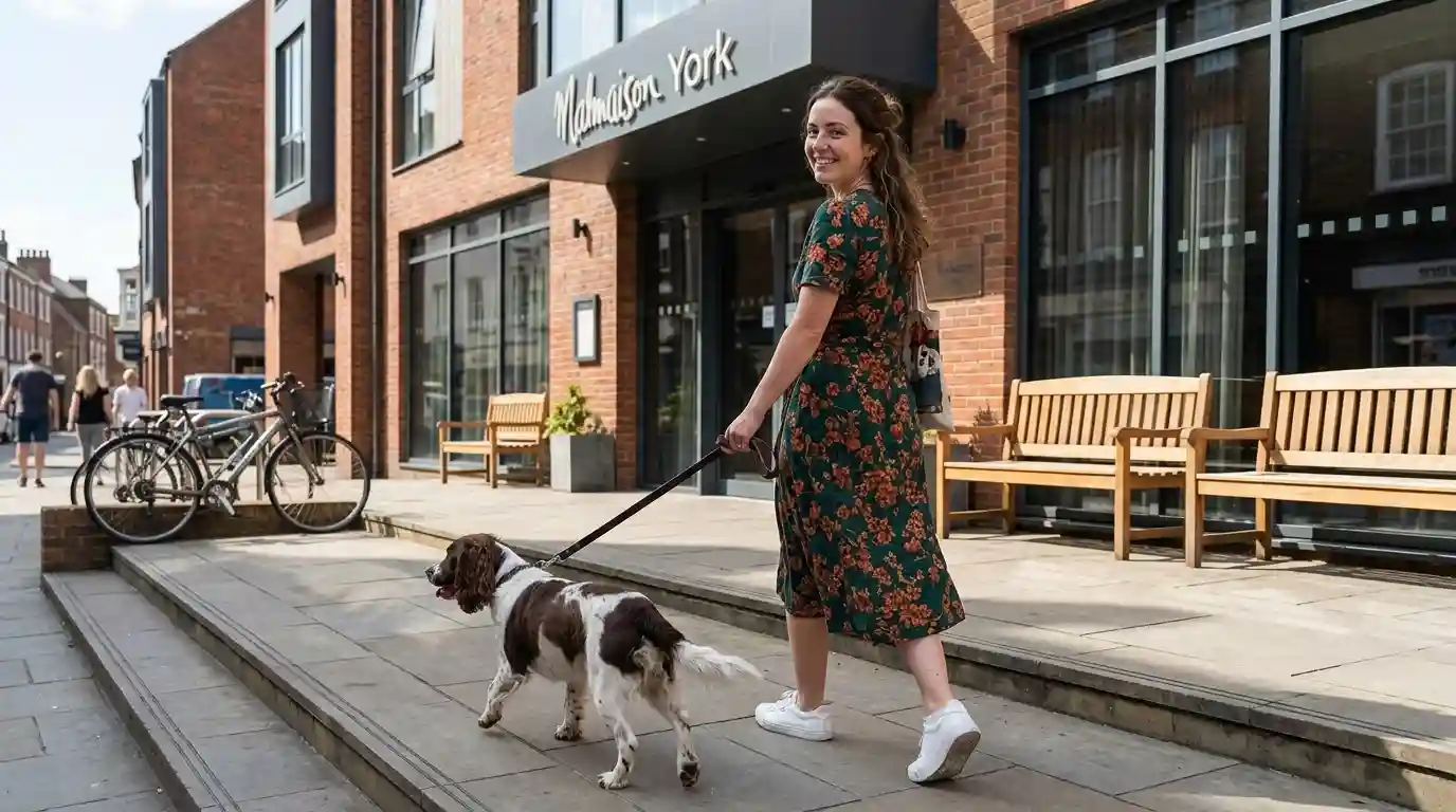 Malmaison York dog friendly boutique hotel Bishophill