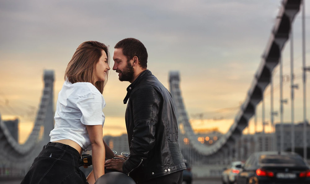 Bristol city break couples Clifton Suspension Bridge waterfront