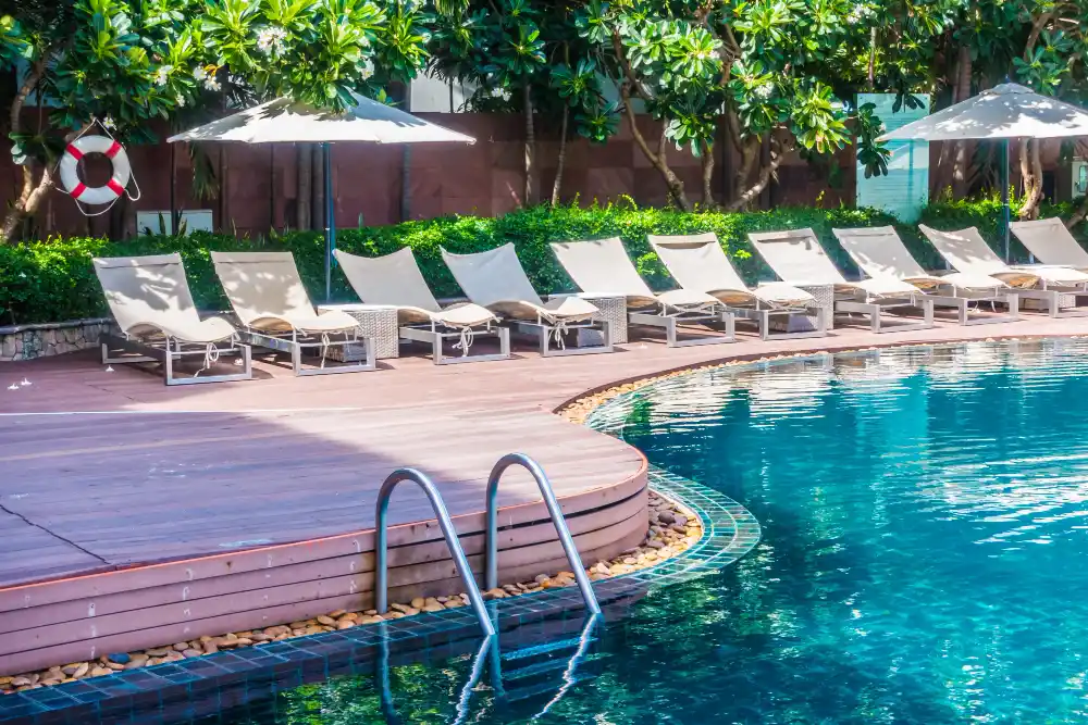 Bath Priory Relais Chateaux gardens outdoor pool