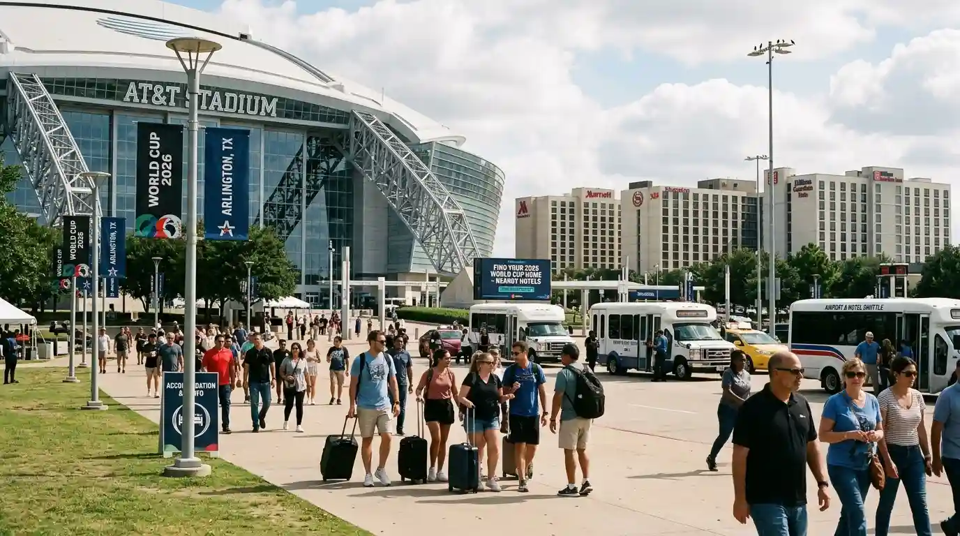 Dallas AT&T Stadium World Cup 2026 England Croatia Arlington