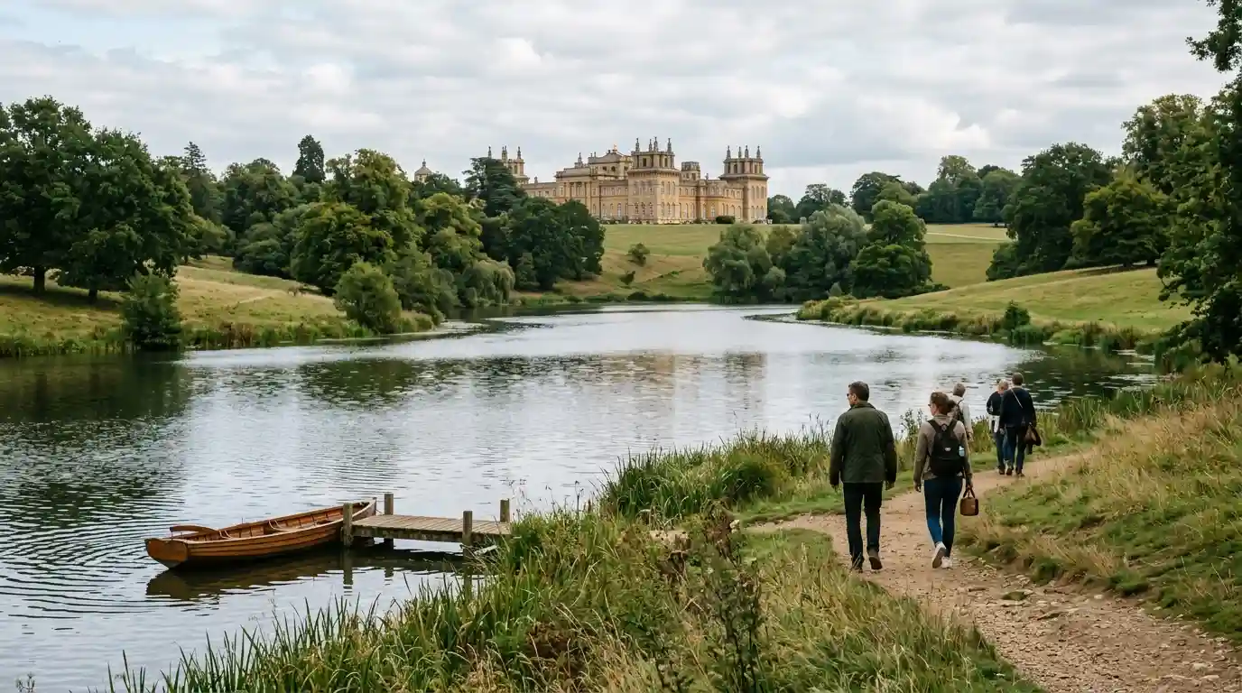 Blenheim Palace Cotswolds Woodstock Capability Brown parkland