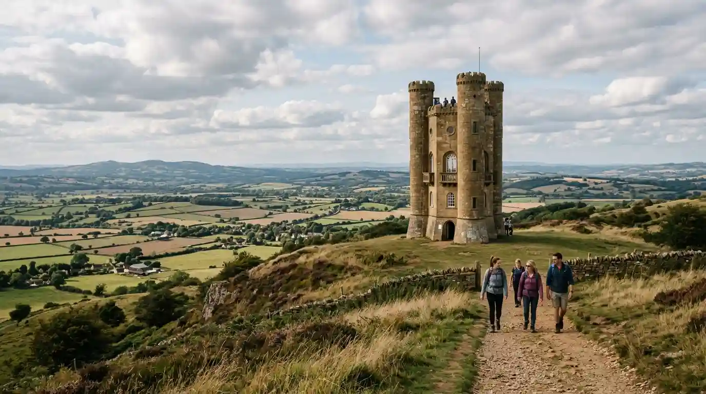 Broadway Tower Cotswolds views folly escarpment