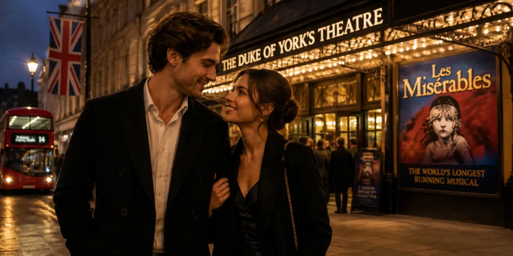 A West End theatre date in London’s Theatreland