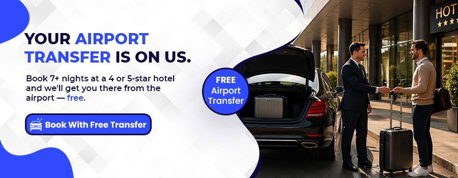 Free Airport Transfer