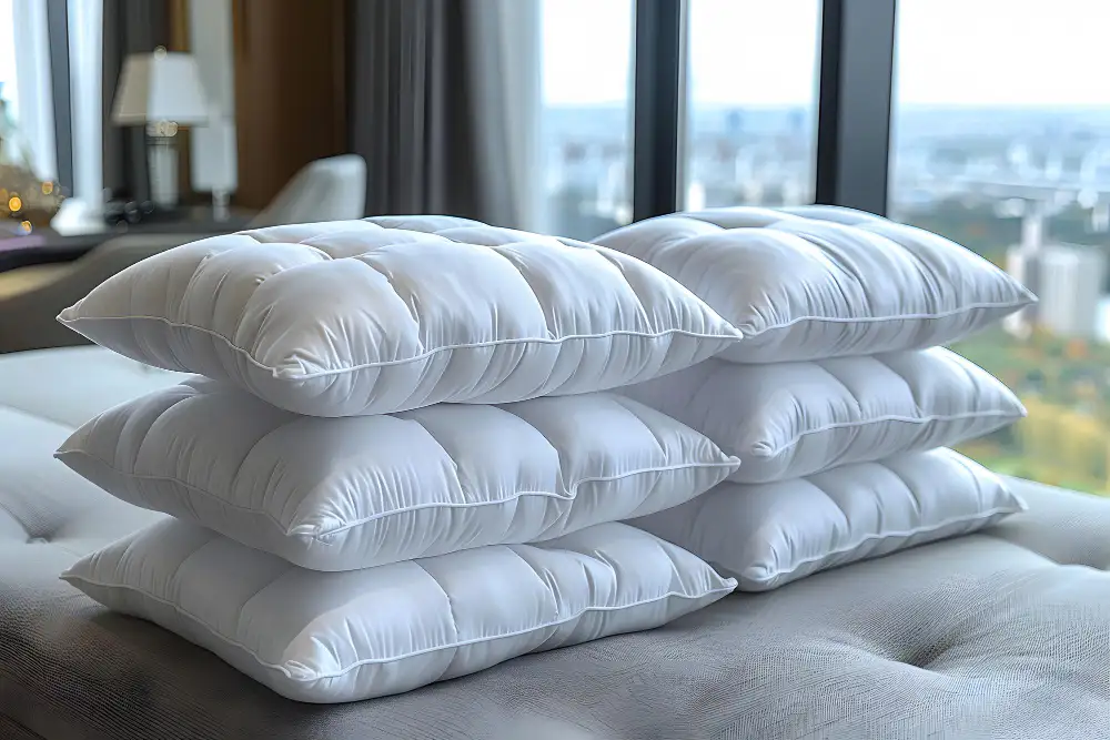 microfibre cluster pillows