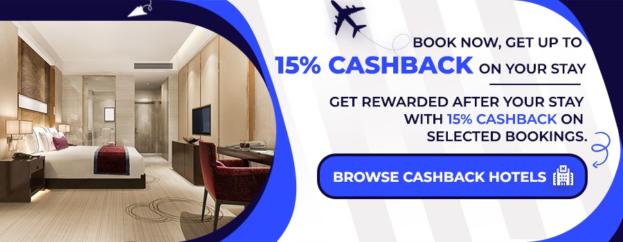 Up to 15% Cashback offer